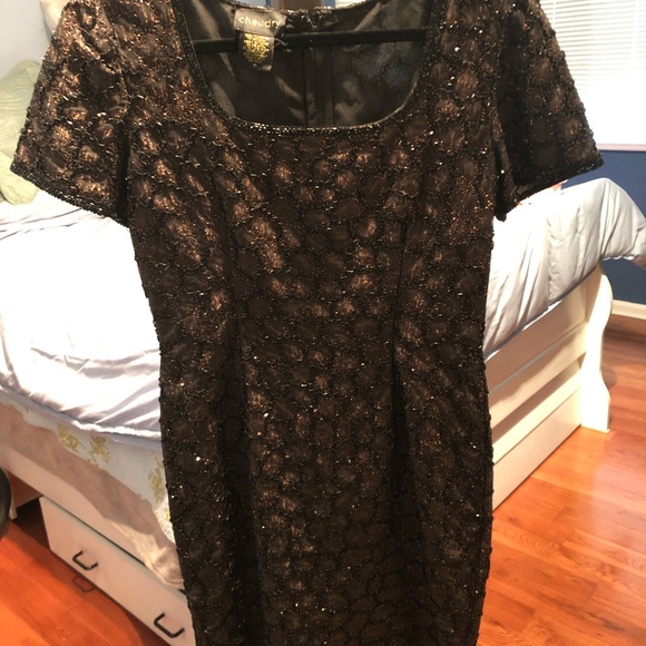 Chaudry beaded designer dress - Picture 3 of 8